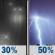 Wednesday Night: A chance of rain before 2am, then a chance of rain and a slight chance of thunderstorms. Mostly cloudy, with a low around 60. Chance of precipitation is 50%. Wednesday Night: Chance Light Rain