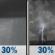 Tuesday Night: A chance of rain showers before 8pm, then a slight chance of showers and thunderstorms between 2am and 4am, then a chance of showers and thunderstorms. Mostly cloudy, with a low around 57. Chance of precipitation is 30%. Tuesday Night: Chance Rain Showers then Slight Chance Showers And Thunderstorms