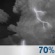 Saturday Night: Showers And Thunderstorms Likely
