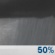 Wednesday Night: A chance of rain showers. Mostly cloudy, with a low around 45. Chance of precipitation is 50%. Wednesday Night: Chance Rain Showers